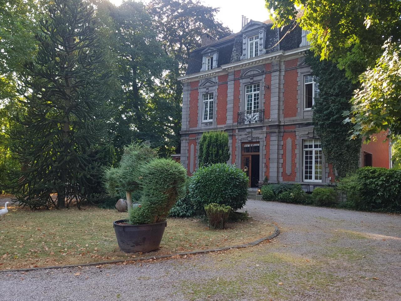 Chateau Lambert Moulinsart Hotel, Shuttle Airport, Long Term Parking, Snooker, Large Terrasse, Dinner, Breakfast Charleroi Bagian luar foto
